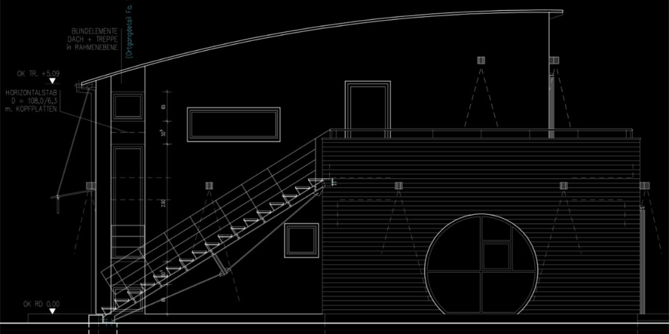 Planung Neubau Architektur-Entwurfsplanung zur Errichtung eines Neubaus