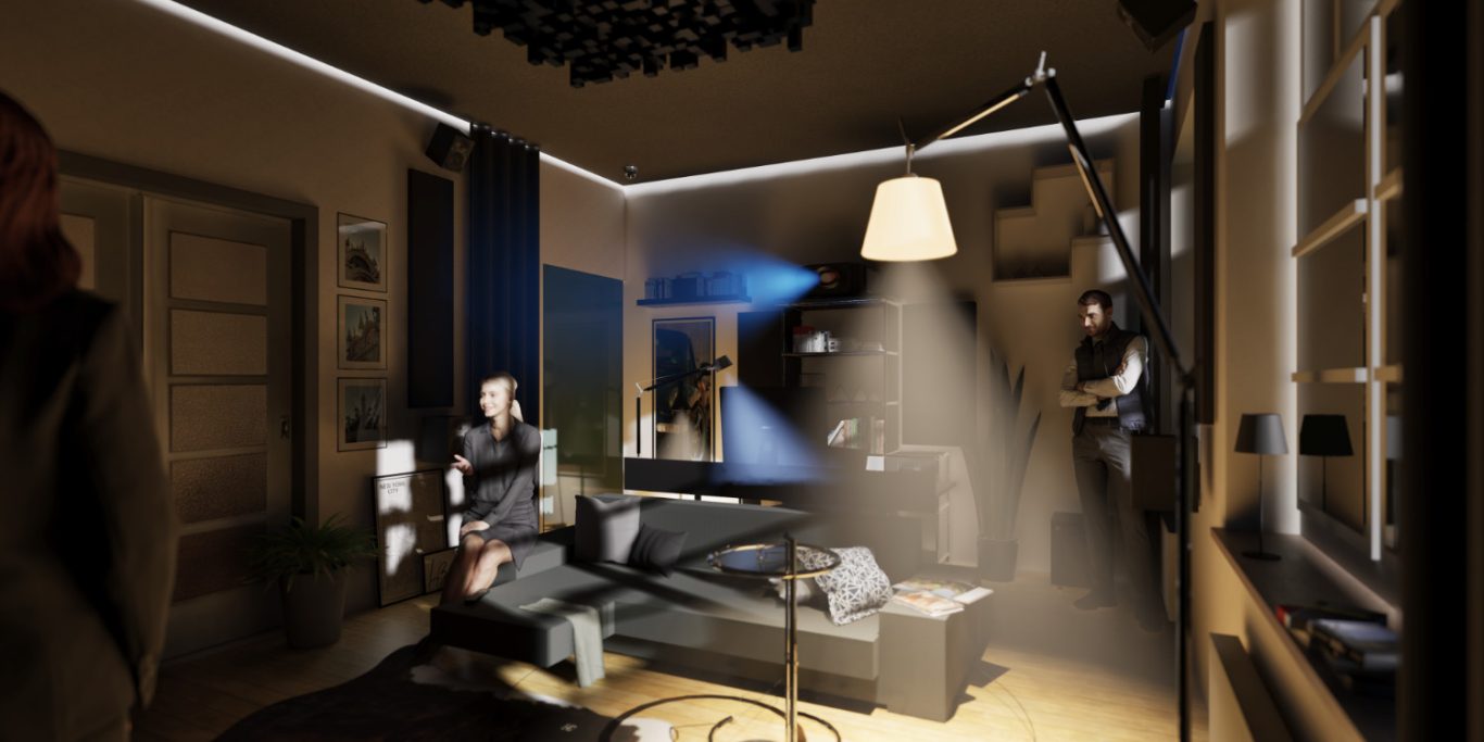 Gestaltung eines Medienraumes Gestaltung und Akustikplanung eines Medienraumes