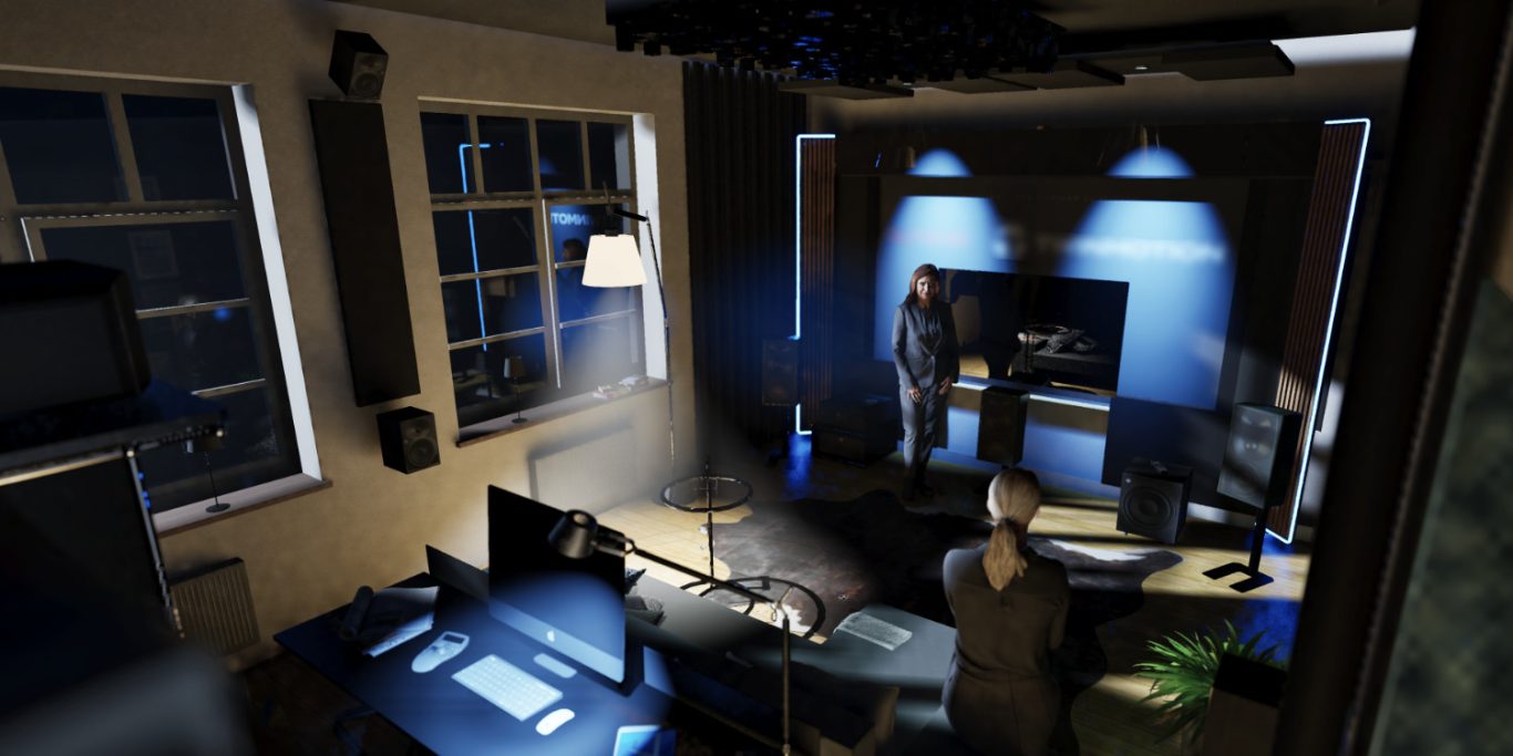 Akustikplanung Medienraum Gestaltung und Akustikplanung eines Medienraumes