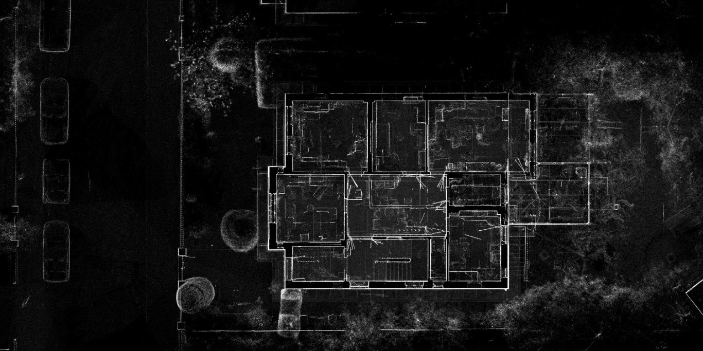 Übersichtsebene aus Punktwolke