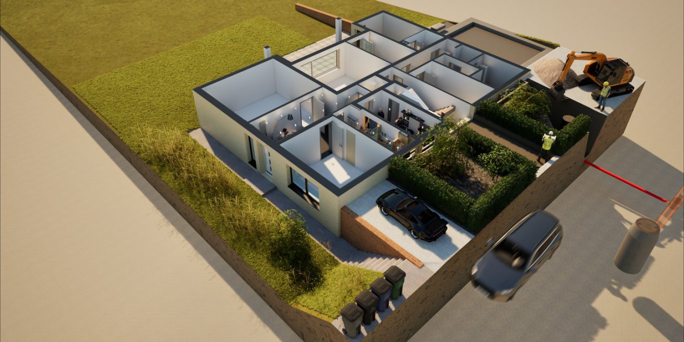 BIM aus Punktwolke Erstellte BIM-Daten aus der Punktwolke